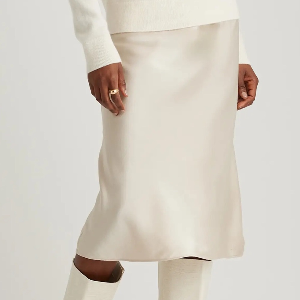 Silk skirt 100% washable